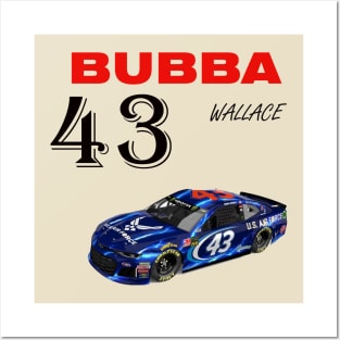 bubba wallace 43 Posters and Art